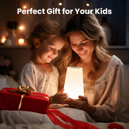 Luma Touch Lamp | USB Rechargeable, Dimmable, 13 RGB Colors