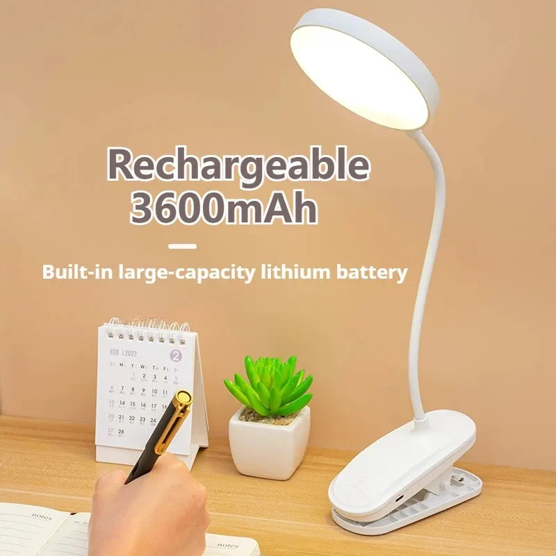 Lumo Table Lamp | USB Rechargeable, Eye Protection, Touch Control