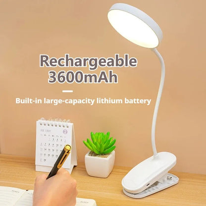 Lumo Table Lamp | USB Rechargeable, Eye Protection, Touch Control