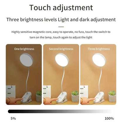 Lumo Table Lamp | USB Rechargeable, Eye Protection, Touch Control