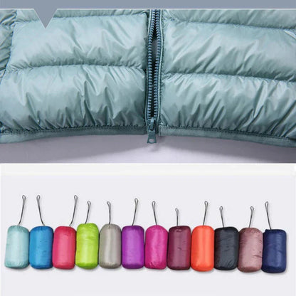 Luna Down Jacket | Hooded, Packable Travel