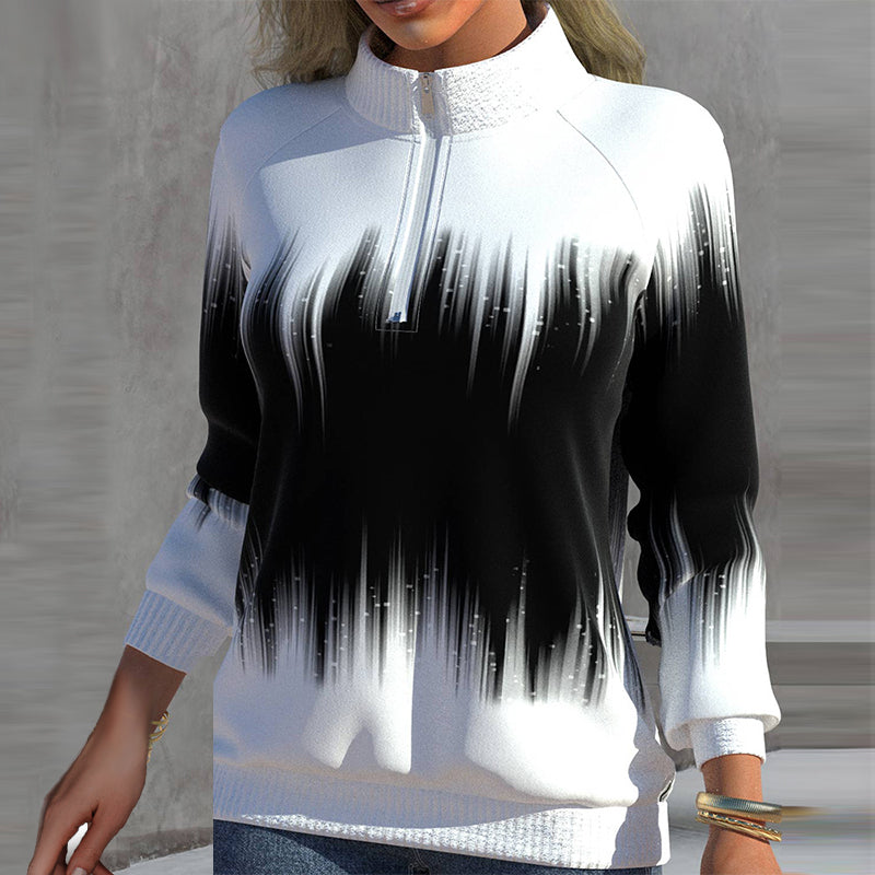 Luna Pullover | Half Zip, Soft Knit