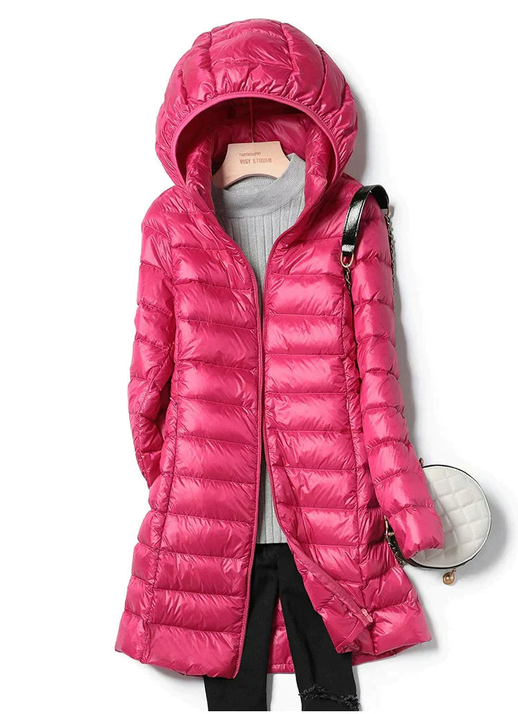 Luna Quilted Jacket | Lightweight, Water-Resistant