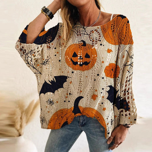 Luna Sweater Tunic | Hollow Knit, Autumn Style