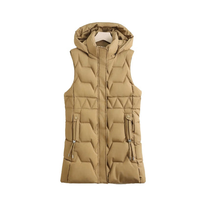 Veste matelassée de luxe | Capuche, duvet léger