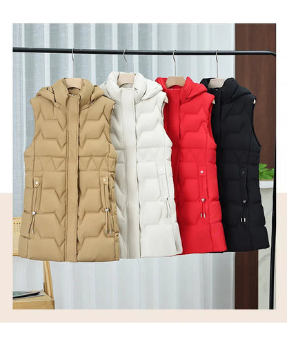 Veste matelassée de luxe | Capuche, duvet léger