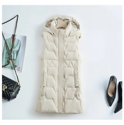 Veste matelassée de luxe | Capuche, duvet léger