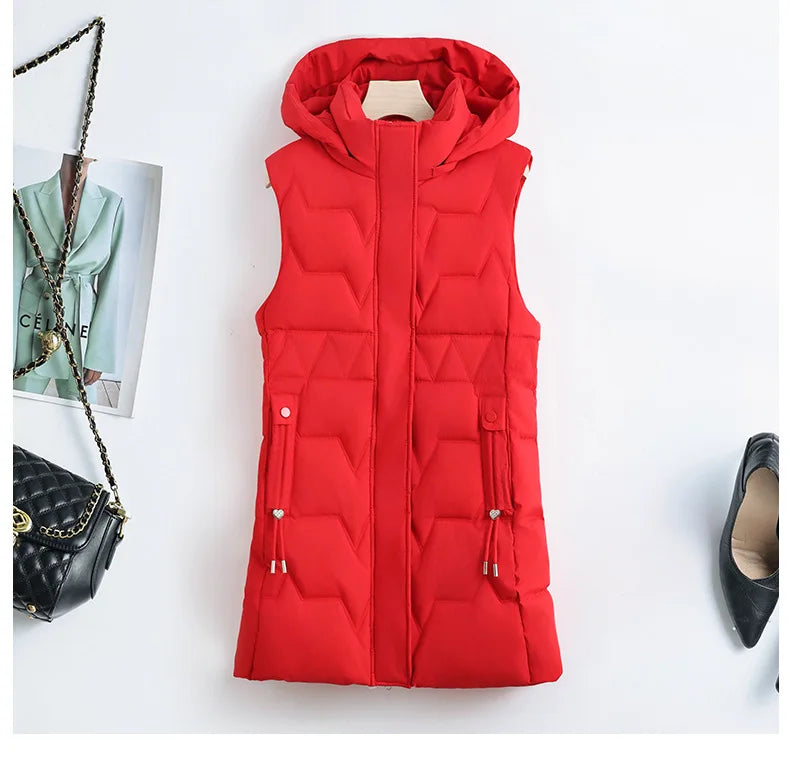 Veste matelassée de luxe | Capuche, duvet léger