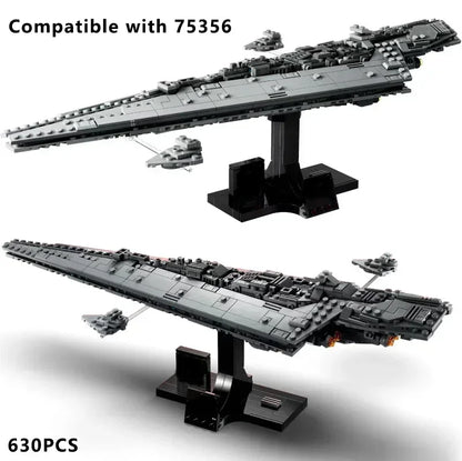 MOC 630PCS Executor Super Spaceship Building Blocks Set for Creative Play