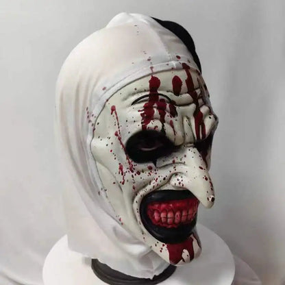 Masque de Clown Effrayant en Latex pour Halloween – Costume Terrifiant Unisexe