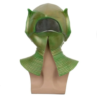 Masque de Démon d'Halloween en Latex pour Adulte – Costume Complet avec Détails Sculptés