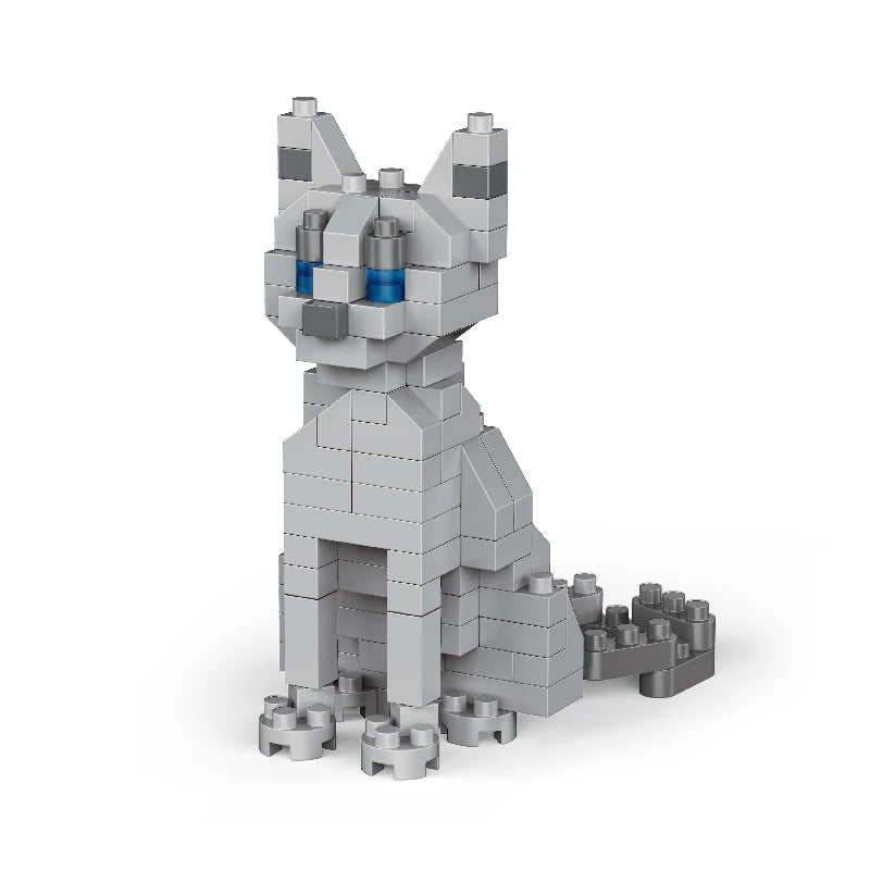 Jouet de Blocs de Construction Mini Teckel – Ensemble de Construction Amusant et Éducatif pour Tous les Âges