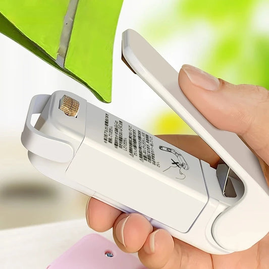 Mini Heat Bag Sealer Machine for Food Storage – Thermal Plastic Sealing Device