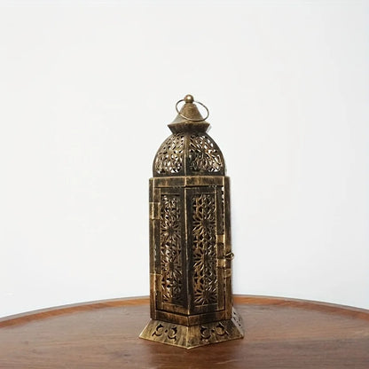 Mira Lantern Candelabra | Metal Retro Moroccan Design