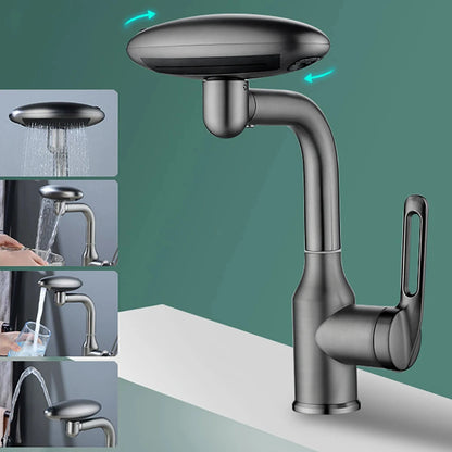 Robinet cascade Mira | 4 modes de sortie d'eau, rotation à 360°
