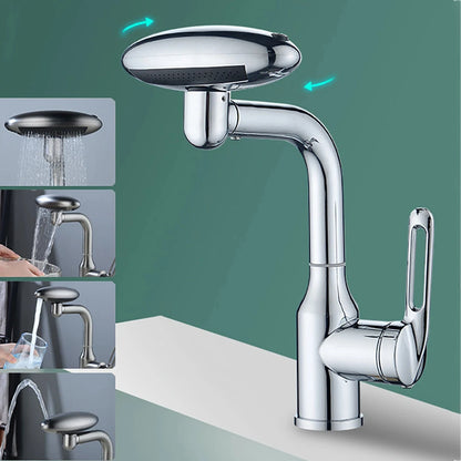 Robinet cascade Mira | 4 modes de sortie d'eau, rotation à 360°