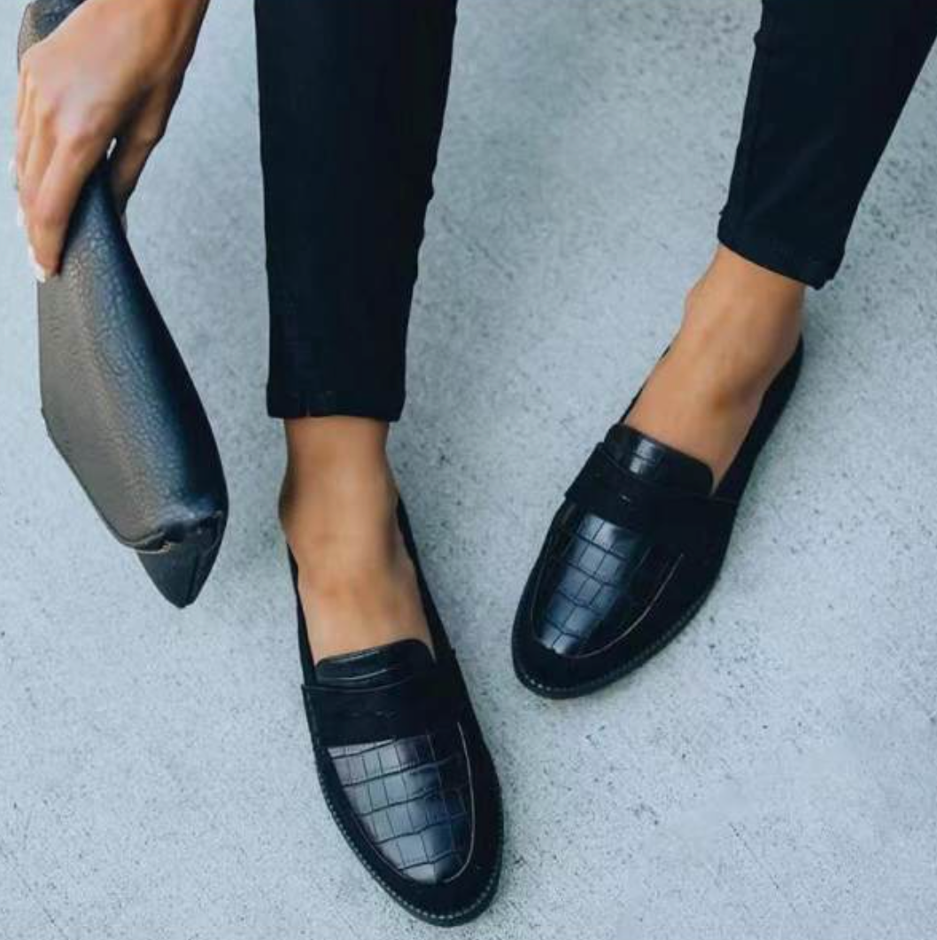 Mocassins élégants pour femmes à enfiler avec semelles rembourrées – Confort et style printemps été