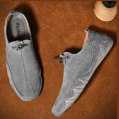 Genuine Leather Moccasins for Men with Orthopedic Support – Lightweight and Versatile Design for Casual and Formal Occasions