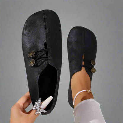 Mocassins en cuir de chèvre de qualité supérieure pour femmes – Confort et élégance pour le port quotidien