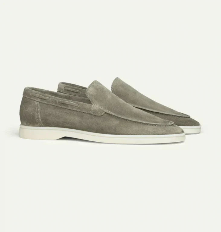 Comfortable Unisex Suede Slip-On Moccasins – Classic Shoes for Men and Women