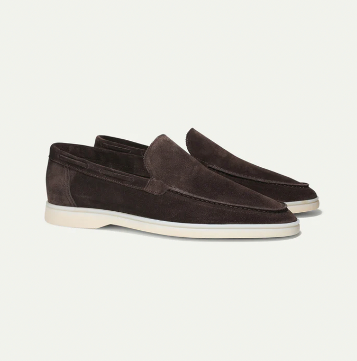 Comfortable Unisex Suede Slip-On Moccasins – Classic Shoes for Men and Women