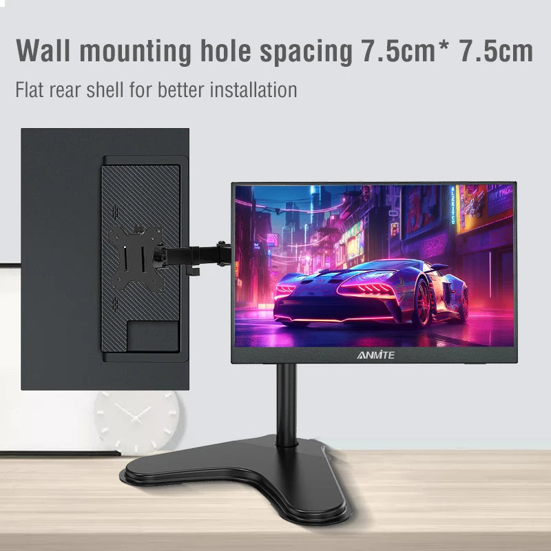 Écran tactile portable 16 pouces 1920x1200 HDR10 avec haut-parleurs intégrés – Écran multipoint IPS 60 Hz