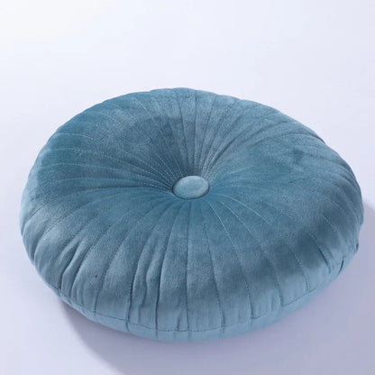 Nora Pumpkin Pillow | Soft Velvet, Embroidered Design