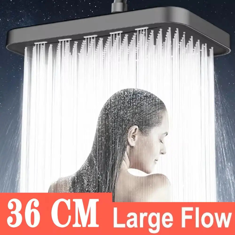 Nova Rain Shower Head | High Pressure, 360° Swivel