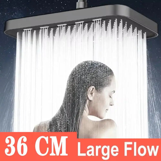 Nova Rain Shower Head | High Pressure, 360° Swivel