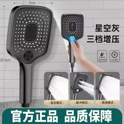 Nova Rain Shower Head | High Pressure, 360° Swivel