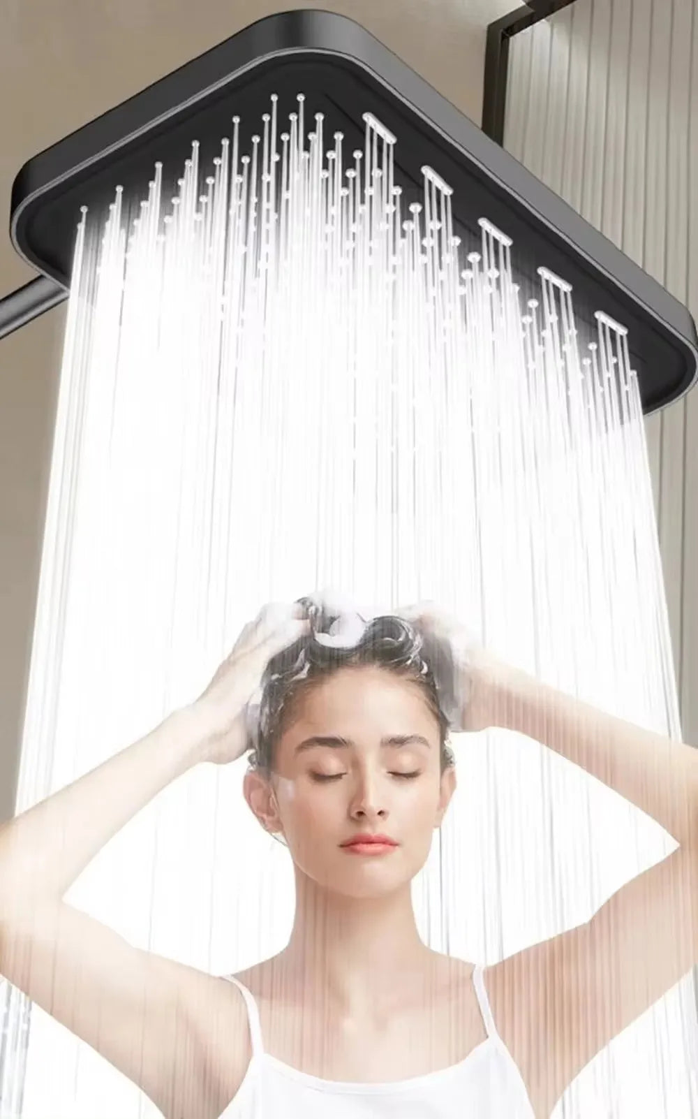 Nova Rain Shower Head | High Pressure, 360° Swivel