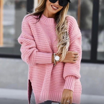 Oasis Knit Sweater | Oversized, High Neck