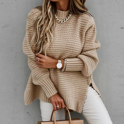 Oasis Knit Sweater | Oversized, High Neck