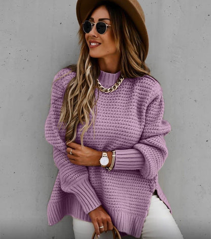 Oasis Knit Sweater | Oversized, High Neck
