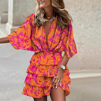 Robe légère courte et aérienne pour femme - Style décontracté-chic, tissu respirant, tailles S à XL
