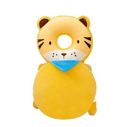 Coussin de Protection pour Bébé – Casque Anti-Chute Mignon en Tencel 3D et Coton PP – Sécurité et Confort 33 x 19 cm