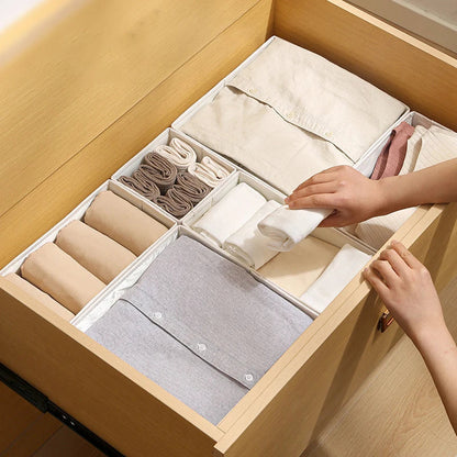 Foldable Organizer for Bras and Underwear – Efficient Storage for Drawers and Closets in Durable Fabric