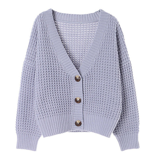 Oriana Sweater Coat | Boxy Knit, Cotton Blend
