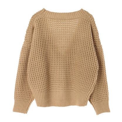 Oriana Sweater Coat | Boxy Knit, Cotton Blend