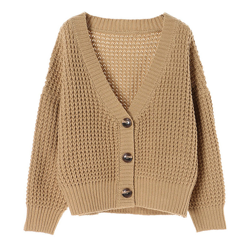 Oriana Sweater Coat | Boxy Knit, Cotton Blend
