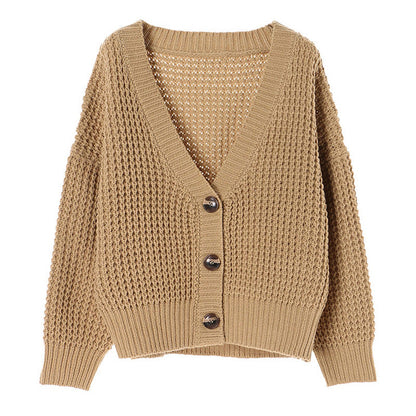 Oriana Sweater Coat | Boxy Knit, Cotton Blend