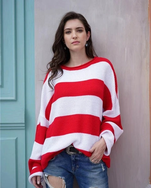 Oriana Sweater | Boxy Cropped Ribbed Knit