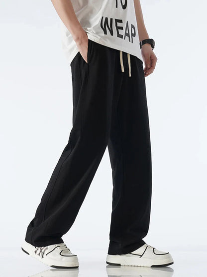 Pantalon de jogging léger et respirant en coton pour hommes et femmes – Ajustement réglable