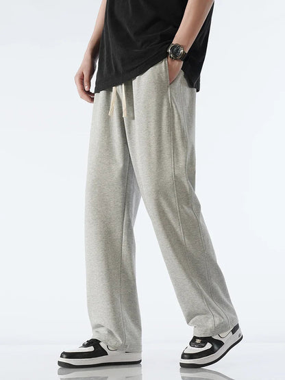 Pantalon de jogging léger et respirant en coton pour hommes et femmes – Ajustement réglable