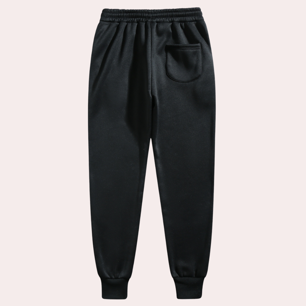 Pantalon de jogging pour homme en coton doux avec taille réglable – Confort et style actif, disponible en plusieurs tailles et couleurs