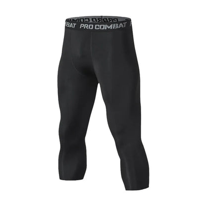 Pantalon de compression pour hommes – Collants de sport ultra doux et respirants