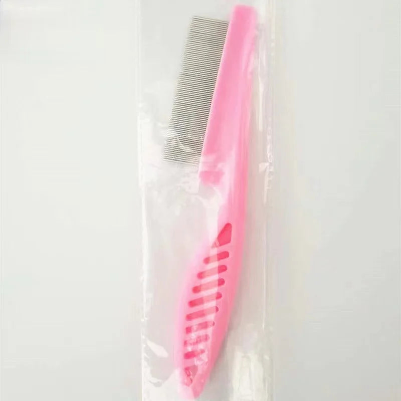 Stainless Steel Grooming Comb for Cats and Dogs – Anti-Flea Brush and Massage Tool