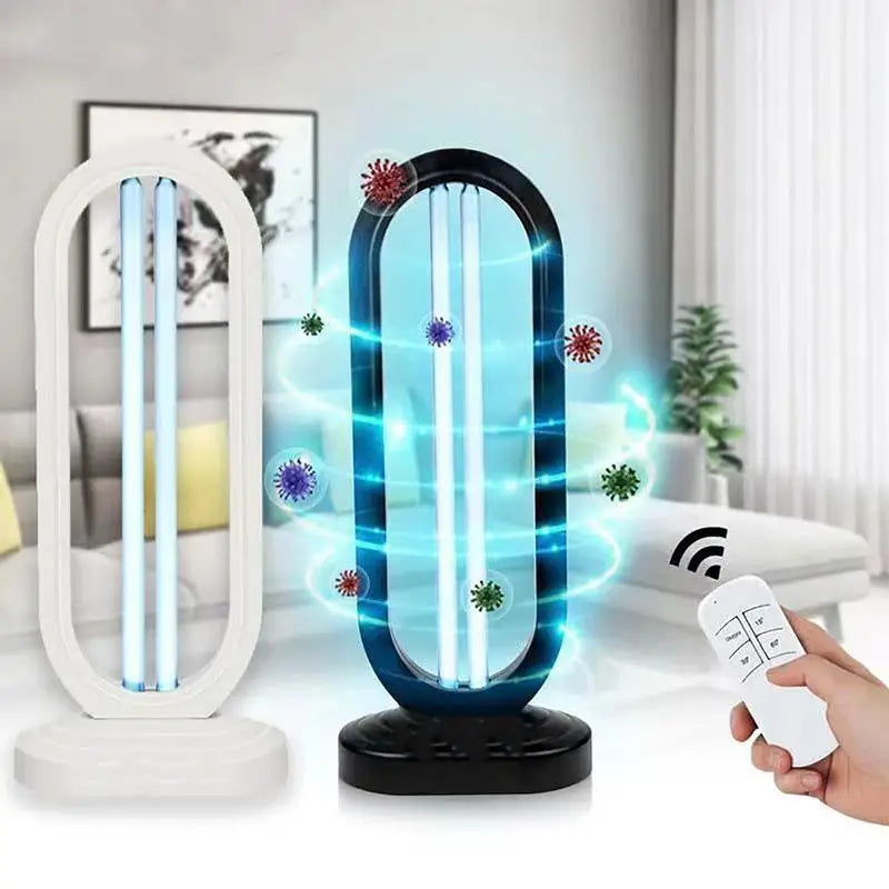 Purificateur d'air UV élégant avec fonction lampe – Purification efficace pour des espaces de vie sains, design compact et silencieux