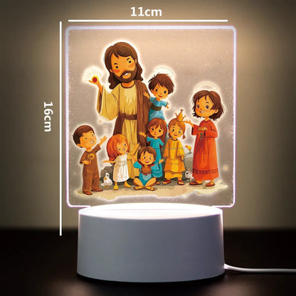 Radiant 3D Night Light | USB Powered, Multi-Color LED Night Lamp