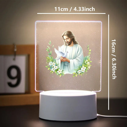 Radiant 3D Night Light | USB Powered, Multi-Color LED Night Lamp